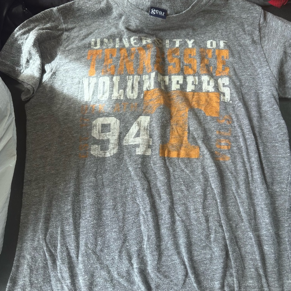 Gray Tennessee Volunteers T-Shirt